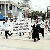 Human Rights March in Zimbabwe